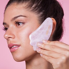 Rose Quartz Workout - Set Accesoriu de masaj facial